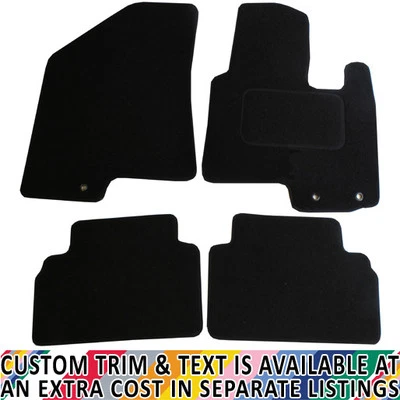 Комплект из 4 полностью сшитых автомобильных ковриков с 3 кольцами для Hyundai iX35 2010-2015 годов выпуска - Изображение 1 из 4