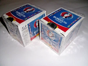 2 x PANINI UEFA EURO 2016 Francia EXHIBICIÓN - 100 PAQUETES PRECINTADOS - 500 PEGATINAS - Imagen 1 de 8