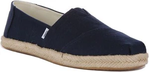 Toms Alpargata Recycled Vegan Elastic Gore Espardrilles Navy Damen UK 3 - 8 - Bild 1 von 6