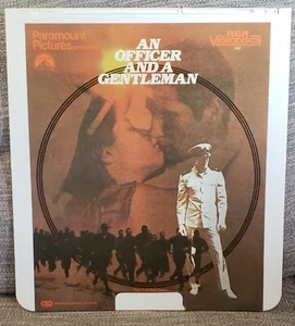 Richard Gere An Officer and a Gentleman Part 1 Videodisc CED, Untested - Picture 1 of 2