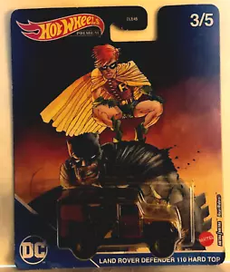 HOT WHEELS DC BATMAN LAND ROVER DEFENDER 110 HARD TOP - Picture 1 of 6