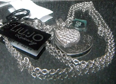 Collana LIU JO LUXURY cuore LJ092 Argento 925% prodotto esposizione vetrina - Immagine 1 di 4