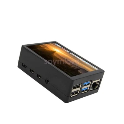 New 3.5" LCD Touch Screen 320*480 RGB Display Board w/ Case For Raspberry Pi 4 - Image 1 of 4