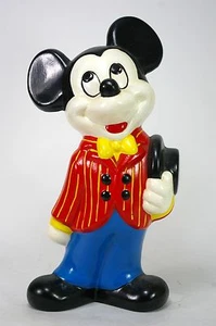 Disney Mickey Mouse Ceramic Figurine - Picture 1 of 8