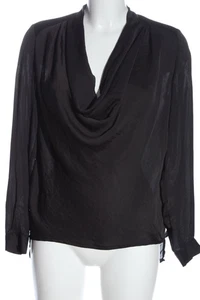 MANGO Blusa de manga larga Mujeres Blusa Talla EU 34 negro look casual - Imagen 1 de 5