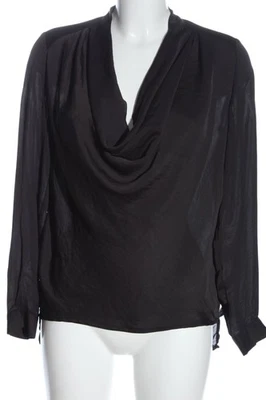 MANGO Blusa de manga larga Mujeres Blusa Talla EU 34 negro look casual - Imagen 1 de 4