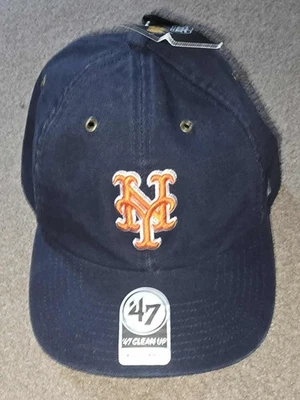NWT New York Mets Carhartt x '47 Clean Up Strapback Hat Cap - Image 1 of 4