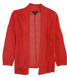 Alfani Womens Mixed Media Cardigan Sweater - Picture 1 of 2