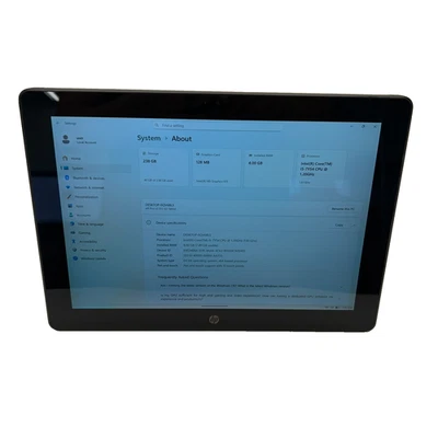 HP PRO X2 612 G2 Intel I5-7Y54 1.20GHz 8GB RAM 256GB SSD Win 11 - Image 1 of 4