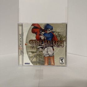 Time Stalkers (Sega Dreamcast, 2000) Complete In Box *No Reg card