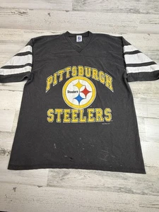 Pittsburg Steelers Shirt Mens Medium Logo 7 Vintage 1995 - Picture 1 of 12