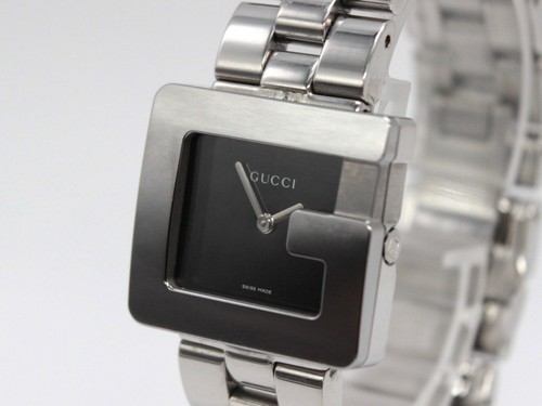 [QUASI NUOVO] Orologio Gucci G Face 3600J Quadrante Nero Swiss Qz Donna dal GIAPPONE A325