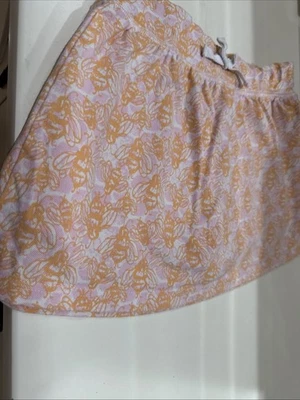 Lilly Pulitzer Girl’s Size 8 Orange/ White/ Pink Bumble Bee Skort - Image 1 of 4