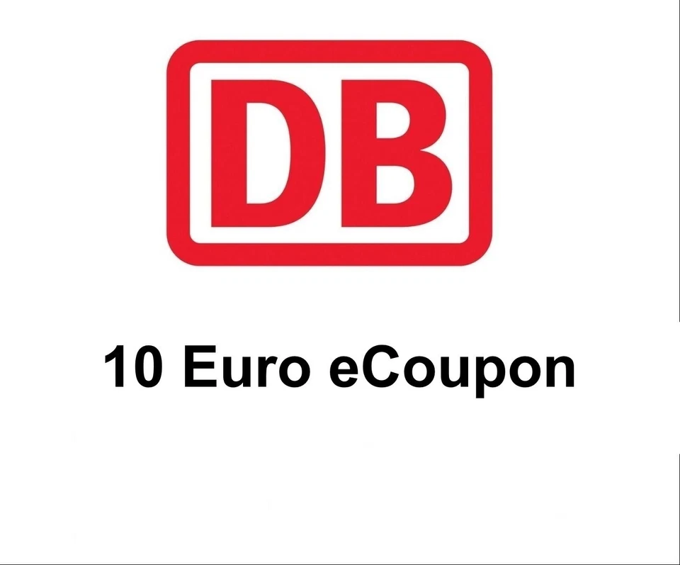 10 Euro Bahn eCoupon / Gutschein -  einlösbar ab 29,99 Euro bis 15.12.25 - Bild 1 von 1