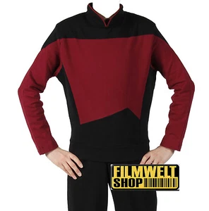 STAR TREK Uniform - TNG - Baumwolle Captain rot S Super Deluxe ovp - Bild 1 von 1