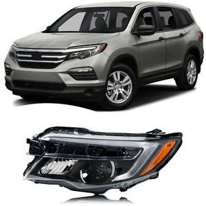 Headlight For Honda Pilot LX 2016-2018 Ridgeline 17-20 Front Lamp Left Side - Picture 1 of 2