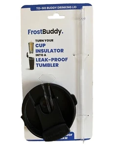 Juego de tapa y pajita a prueba de fugas Frost Buddy To Go Buddy - Imagen 1 de 1
