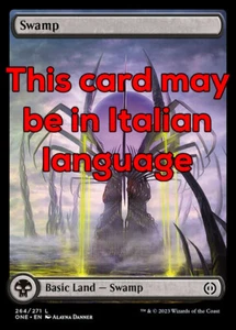 MTG SWAMP 264 FOIL EXC - PALUDE - ONE X IT - MAGIC - Picture 1 of 1