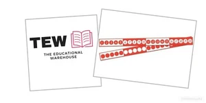 Number Line 1-20 Strips 10 pieces Teacher Maths Resource 49x4cm Double Sided - Picture 1 of 1