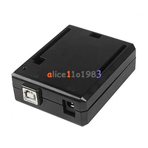 Plastic Enclosure Protective Case for Arduino UNO R3 New Black/Transparent - Picture 1 of 15
