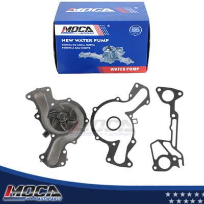 Mitsubishi WATER PUMP for 87-00 Dodge Plymouth Hyundai 3.0L V6 GAS SOHC 131-2054 - Image 1 of 4