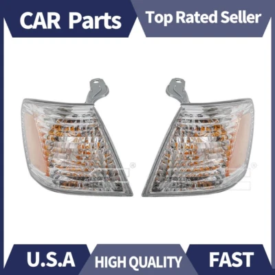 Conjunto de luces de señal de giro TYC 2X delanteras izquierda y derecha para Toyota Camry 2000-2001 Foto 1 de 4