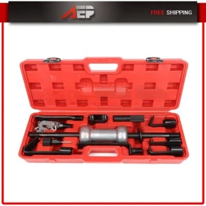 13PC 10lbs Dent Puller w/Slide Hammer Auto Body Truck Repair Tool Kit - Picture 1 of 8