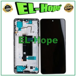 DISPLAY LCD + FRAME TFT PER XIAOMI REDMI NOTE 13 PRO 5G 2312CRAD3C TOUCH NERO - Foto 1 di 3