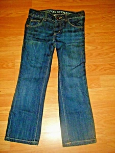 MOSSIMO KID'S STRETCH DK DENIM JEANS SIZE 10 - Picture 1 of 4