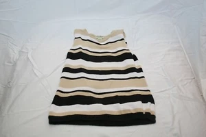 Eddie Bauer 100% Cotton Scoop Neck Knit Tank Tan, White, Black Size L -7345 - Picture 1 of 4