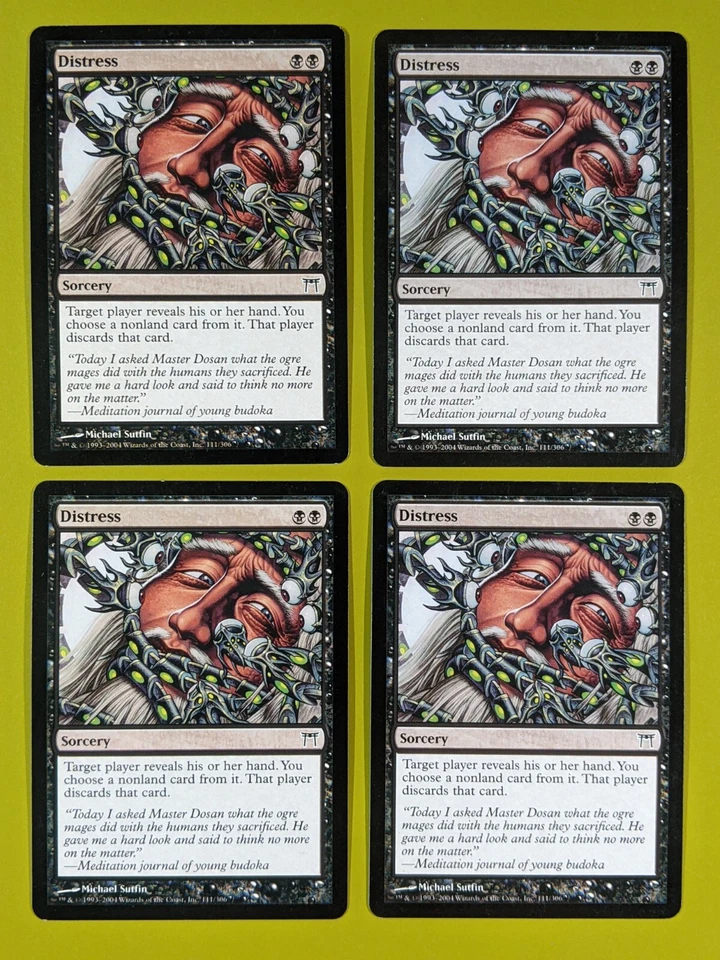Distress x4 Champions of Kamigawa 4x Playset Magic the Gathering MTG - Image 1 of 1
