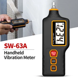 Vibrometro Vibrometro Digitale 0.1-199.9m/S² Analizzatore di Vibrazioni Vibratore - Foto 1 di 9