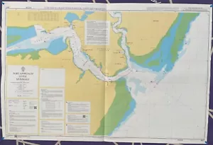 Admiralität 8027 Port Approach Führung Mombasa Karte Tabelle Maritim Genie Paper - Bild 1 von 8