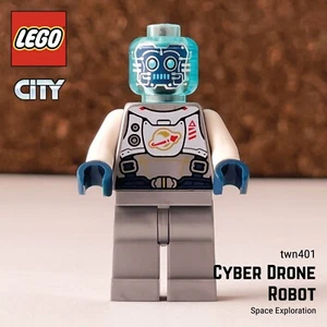 LEGO Cyber Drone Robot Minifigure Twn401 Exploration Spatiale - Photo 1/6