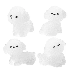 8Pcs Luminous Miniature Dog Figurines Miniature Dog Ornaments Dog Decors - Picture 1 of 12