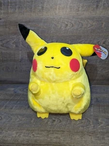 VTG 1999 NINTENDO POKEMON JUMBO (16" tall) PLUSH PIKACHU - Picture 1 of 23
