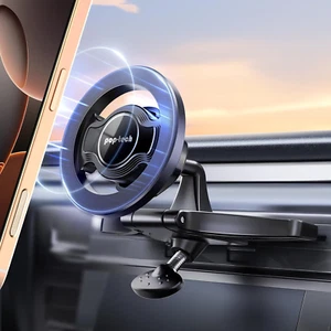 pour Magsafe Support Téléphone Voiture Slot CD, [Plaque Acier Intégrée] Universel Magnétique - Photo 1 sur 12