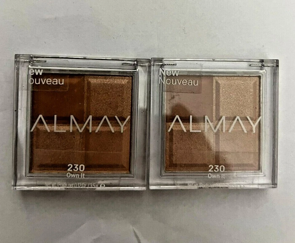 LOT OF 2 ALMAY EYESHADOW 230 OWN IT 0.12oz EACH SEALED - Image 1 of 1