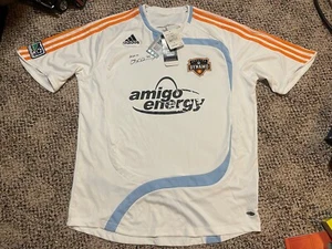 ADIDAS HOUSTON DYNAMO 2007 BRIAN CHING Auto’d SOCCER JERSEY Nwt JSA COA Signed L - Picture 1 of 5