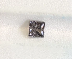 Princess Cut Grey Spinel 0.80 Ct loose Gemstones 0121 - Picture 1 of 4
