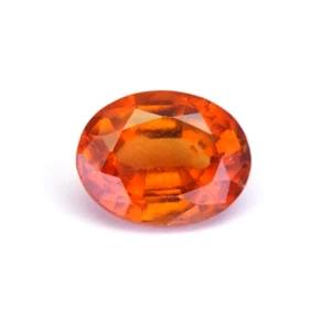 SHOLA Real 9 x 7 mm Hessonita Natural Granate 1 pieza aprox. 2,25 quilates de Ceilán - Imagen 1 de 5