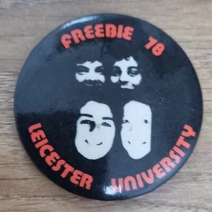 LEICESTER UNIVERSITY Freebie 1978 Large Pin Badge - Bild 1 von 3