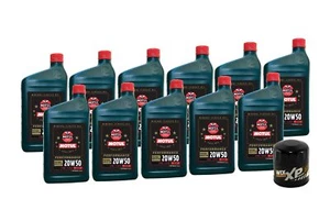 11qt Motul CLASSIC PERFORMANCE 20W50 Wix XP Filter Motor Oil Change Kit API SF - Picture 1 of 1