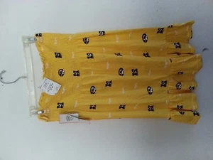 Womens New Missouri Tigers Dress L Large Yellow Cotton - Picture 1 of 1