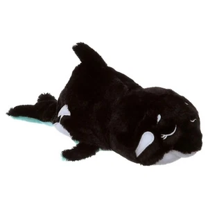 Happy Nappers FlipaZoo Hai Delfin Kinder Plüschtier, wendbar, schwarz/blau - Bild 1 von 6