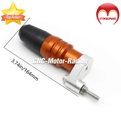 Protector de protección contra choques deslizadores de escape CNC para KTM RC125 RC200 RC390 2011 2012-2019 Foto 1 de 4
