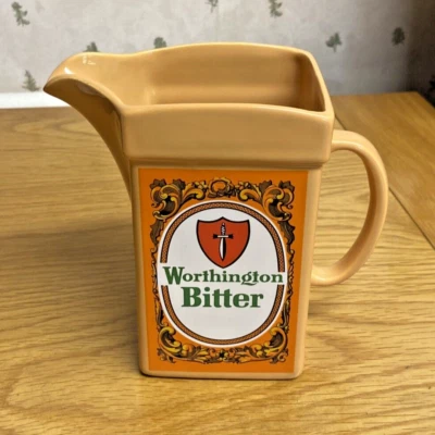 *** WORTHINGTON BITTER - WADE POTTERY - RARE VINTAGE WATER JUG - MAN CAVE *** - Image 1 of 4