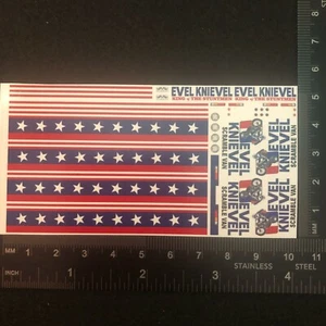 Clear 1:64 Waterslide Decal for Combat Medic Evel Knievel Scramble Van - Picture 1 of 6