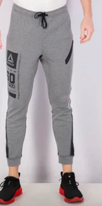 Reebok Herren Sport Fit One Series Kordelzug Hose / Neu mit Etikett / Grau / UVP £52 - Bild 1 von 4
