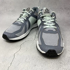 Reebok Womens Classic RealFlex Runner Green Athletic Running Shoe Sz 7.5 M - Picture 1 of 11